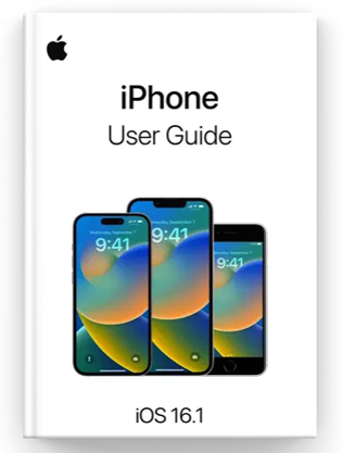 where is the iphone 14 pro max user manual